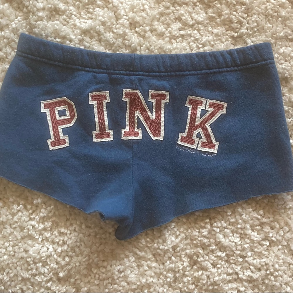 PINK VS Navy Blue Shorts Size XS